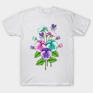 Pansies T-Shirt